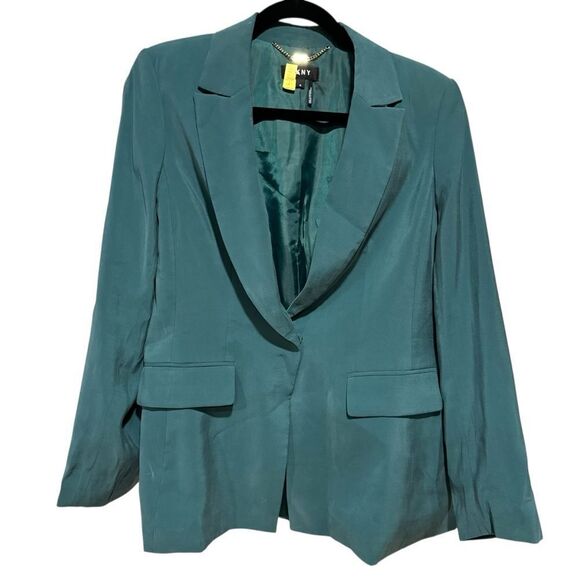DKNY Teal Blazer - Picture 4 of 15
